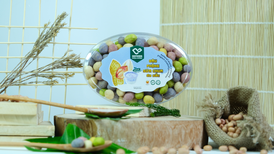 Đậu Phộng Sữa Chua Đa Sắc 160g